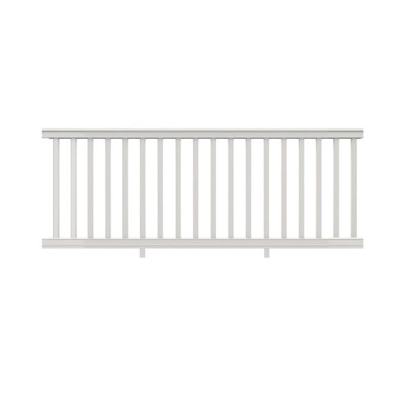 Xpanse 73012442 Premier Vinyl Rail Kit With Square Balusters, 6  x 36  For Cheap