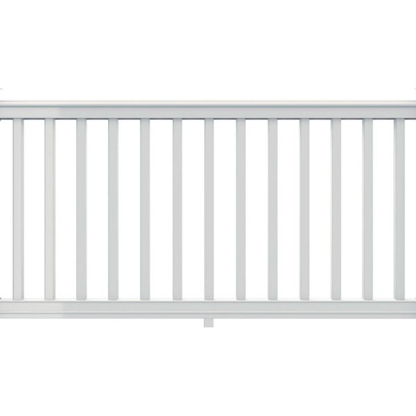 Xpanse 73012442 Premier Vinyl Rail Kit With Square Balusters, 6  x 36  For Cheap - Image 2