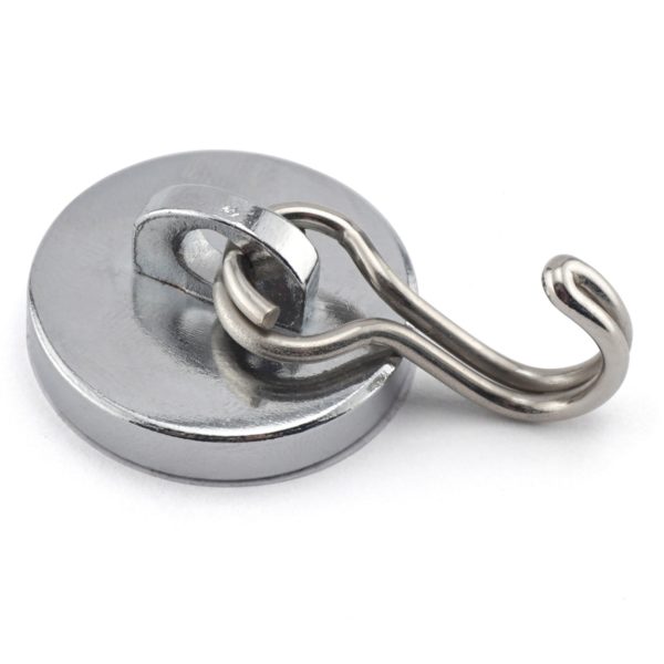 Master Magnetics 07589 Magnetic Base With Swing Hook, Silver Sale
