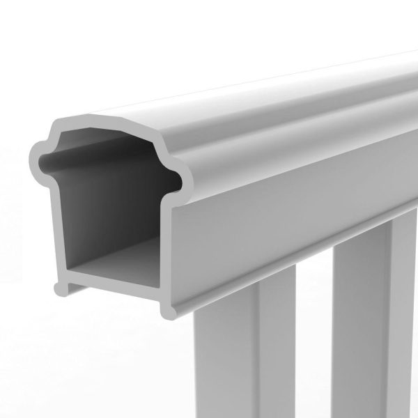 Xpanse 73012442 Premier Vinyl Rail Kit With Square Balusters, 6  x 36  For Cheap - Image 3