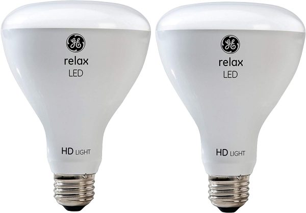 GE 40931 Refresh Dimmable BR30 Indoor Floodlight LED Bulb 10W, Soft White, 2-Pk Hot on Sale
