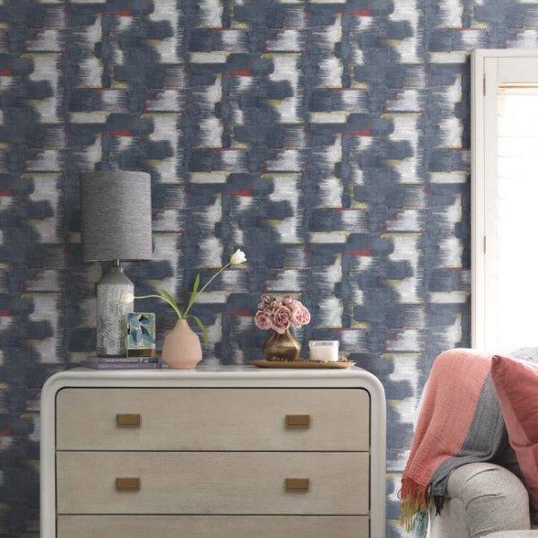 Tamara Day Modern Ikat Wallpaper Discount - Image 4