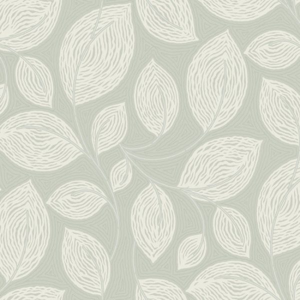 Contoured Leaves Wallpaper Online