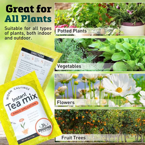 Worm Castings Instant Tea Mix 4 oz. Online - Image 5