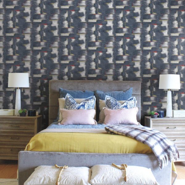 Tamara Day Modern Ikat Wallpaper Discount - Image 2