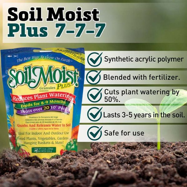 Soil Moist Plus Polymer 7-7-7 (8 oz.) For Sale - Image 2