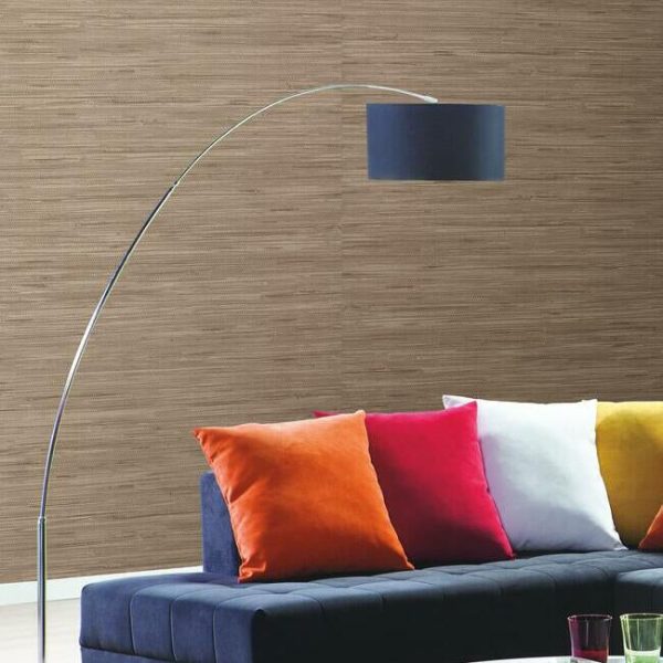 Lustrous Grasscloth Wallpaper Online - Image 3
