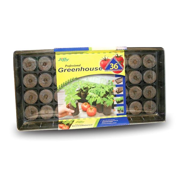 Jiffy Greenhouse 36 ct Super Size Pellet Kit Hot on Sale