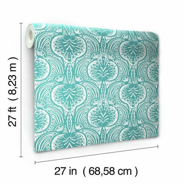 Lotus Palm Wallpaper on Sale - Image 5